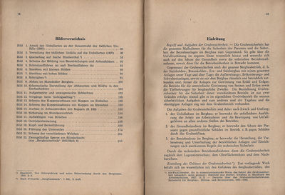 Handbuch der Grubensicherheit Teil 1 Bilderverzeichnis 
Quelle: Verlag Technik Berlin 1952
