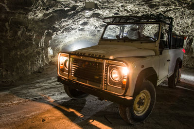 Grubenfahrzeug: Land Rover
Schlüsselwörter: Sollstedt;Bergmannsfest;Befahrung
