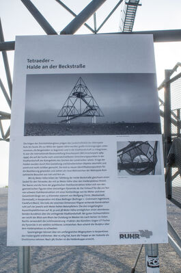 Halde Tetraeder
Schlüsselwörter: Halde Tetraeder