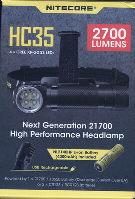 NITECORE HC35
NITECORE HC35
Schlüsselwörter: NITECORE HC35