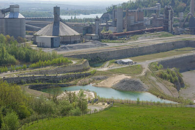 Schlüsselwörter: Mergelgrube Zonneberg bei Maastricht und ENCI Tagebau