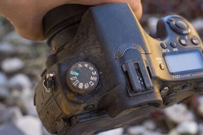 Sony A77 mit leichten Kampfspuren
Sony A77 mit leichten Kampfspuren
