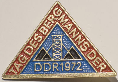 Tag des Bergmanns und des Energiearbeiters der DDR 1972
