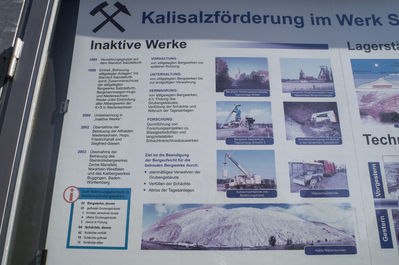 Bergwerk Salzdetfurth Schacht 1 Infotafel
