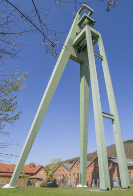 Bergwerk Salzdetfurth Schacht 1 FÃ¶rderturm Panorama
