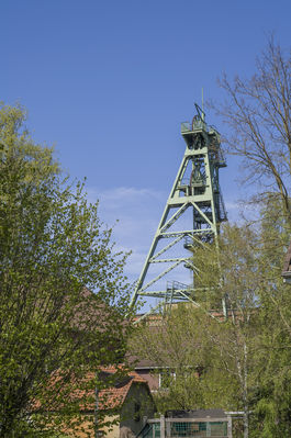 K + S SalzfÃ¶rderung Schacht Riedel 
Schlüsselwörter: Riedel;Bergwerk;FÃ¶rdertum;Schacht