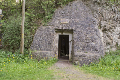 Besucherbergwerk Grube Gustav am MeiÃŸner - Altes Sprengstofflager
Schlüsselwörter: Grube Gustav;MeiÃŸner;Besucherbergwerk