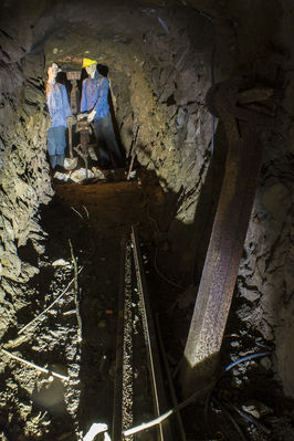 Besucherbergwerk Grube Gustav am MeiÃŸner - Altes Sprengstofflager
Schlüsselwörter: Grube Gustav;MeiÃŸner;Besucherbergwerk