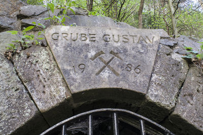 Besucherbergwerk Grube Gustav am MeiÃŸner - Stollen
Schlüsselwörter: Grube Gustav;MeiÃŸner;Besucherbergwerk