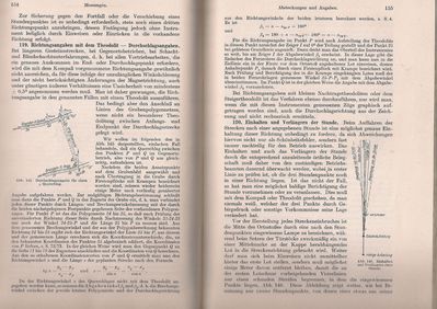 Markscheidekunde von G. Schulte und W. LÃ¶hr Zweite Auflage Aus dem Inhalt 3
Quelle: Springer-Verlag OHG, Berlin von 1941
