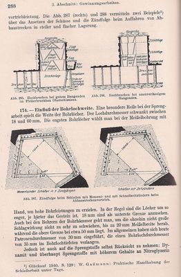 Bergbaukunde von C.H. Fritzsche Inhaltsverzeichnis Beispiel aus dem Inhalt 2
Quelle: Springer Verlag OHG in Berlin von 1942
