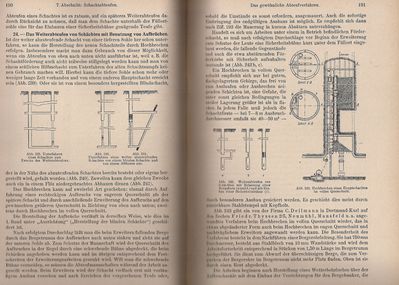 Bergbaukunde Heise Herbst Fritzsche Zweiter Band Aus dem Inhalt 2
Quelle: Springer Verlag OHG. in Berlin / GÃ¶ttingen / Heidelberg von 1950
