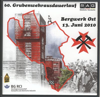 Bergwerk Ost 60 Grubenwehrausdauerlauf 13 Juni 2010
