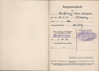 Bergmannsbuch
Schlüsselwörter: Bergmannsbuch