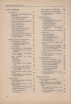 Fachkunde fÃ¼r den Steinkohlenbergbau Teil 1 Inhaltsverzeichnis 2
Volk und Wissen Volkseigener Verlag Berlin 1953
